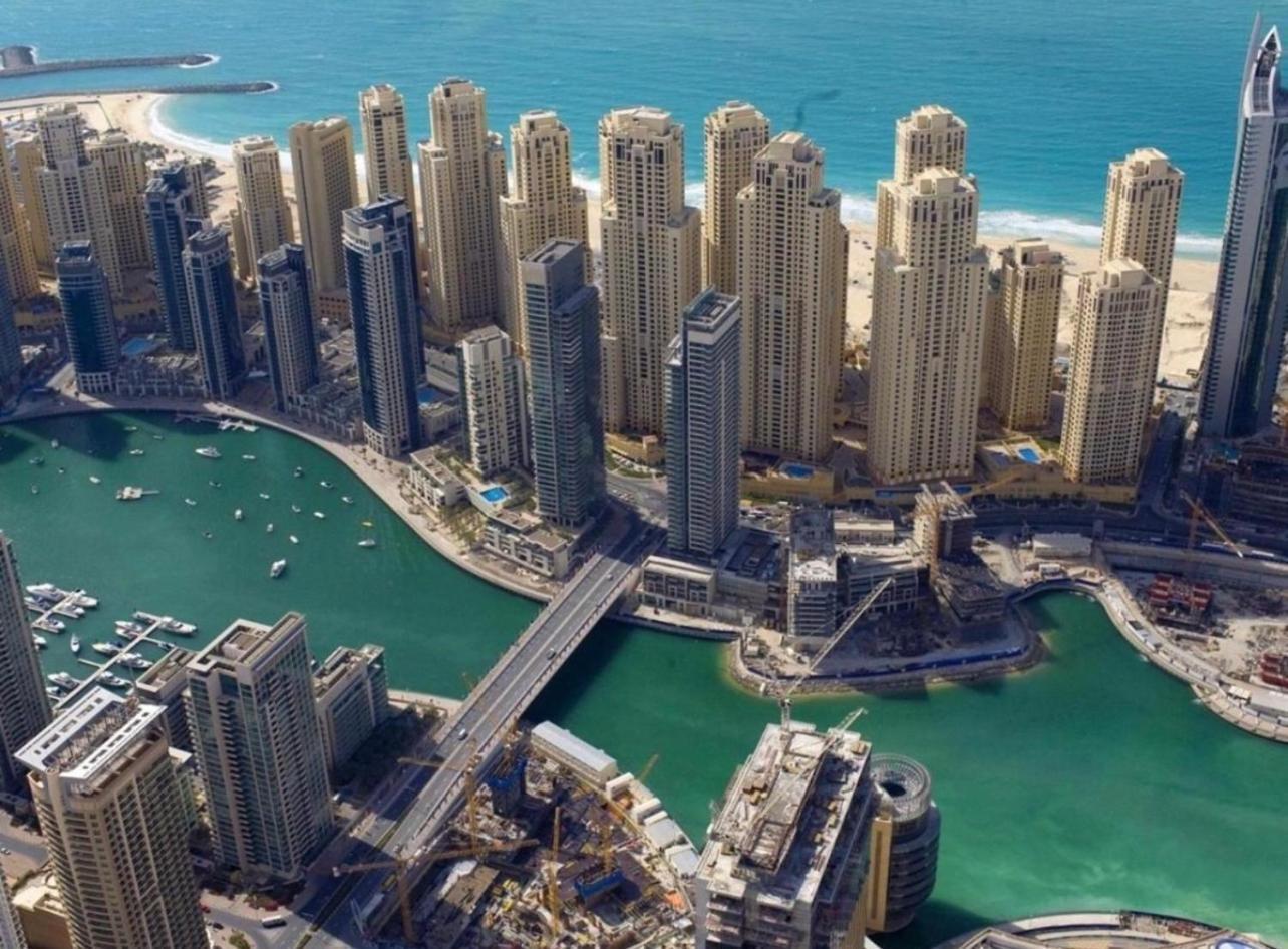 Seaview Beach Hostel Jbr - Walk To Beach - Gym - Pool - Metro Station Дубай Экстерьер фото