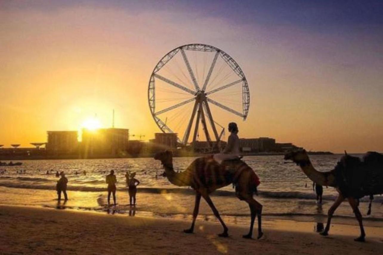 Seaview Beach Hostel Jbr - Walk To Beach - Gym - Pool - Metro Station Дубай Экстерьер фото