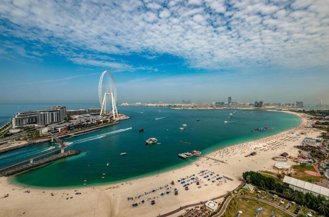 Seaview Beach Hostel Jbr - Walk To Beach - Gym - Pool - Metro Station Дубай Экстерьер фото
